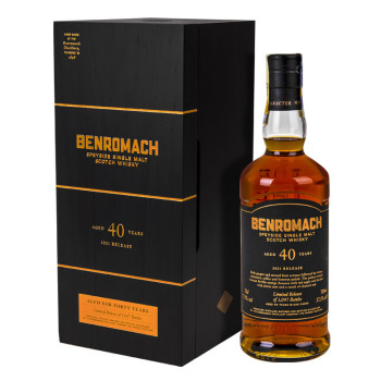 Benromach 40Y 2021 Edition 0,7l 57,10% Geschenkbox - 1